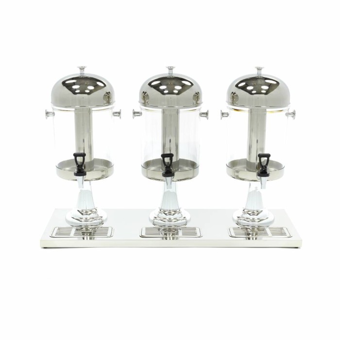 Drankdispenser - 3x 8 L - Centrale Koelbuis - Geen Stroom