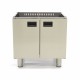 Horeca Onderstel - Dubbel - 60 cm Diep - met Deuren