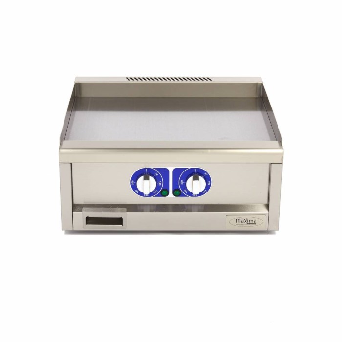 Horeca Grillplaat - Glad - Dubbel - 60 cm Diep - 400V