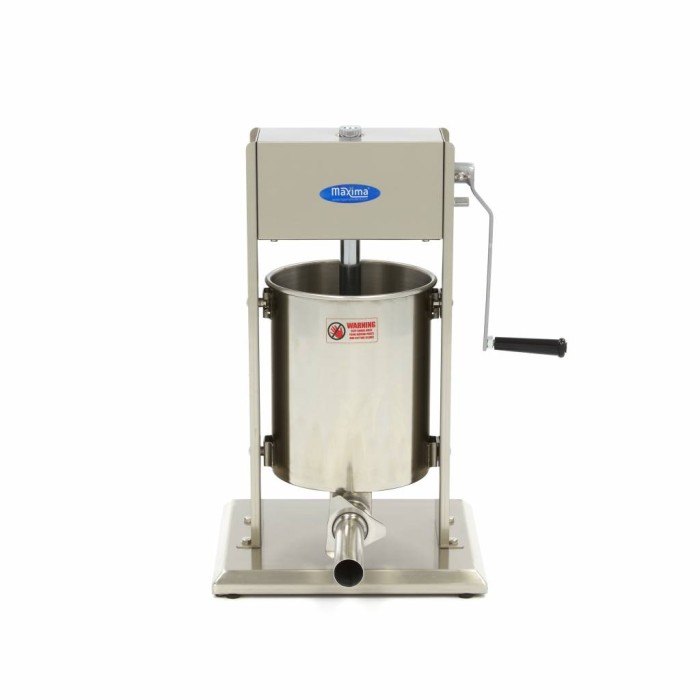 Churrosmachine - 10 L - 4 Churrosvormen - 2 Snelheden