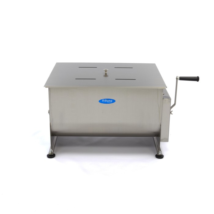 Vleesmenger - 60 L - 55 Kg Vlees - Dubbele As - Handmatig