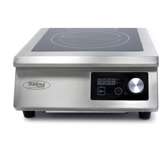 Inductiekookplaat - Ø 32 cm - 5000W - 400V