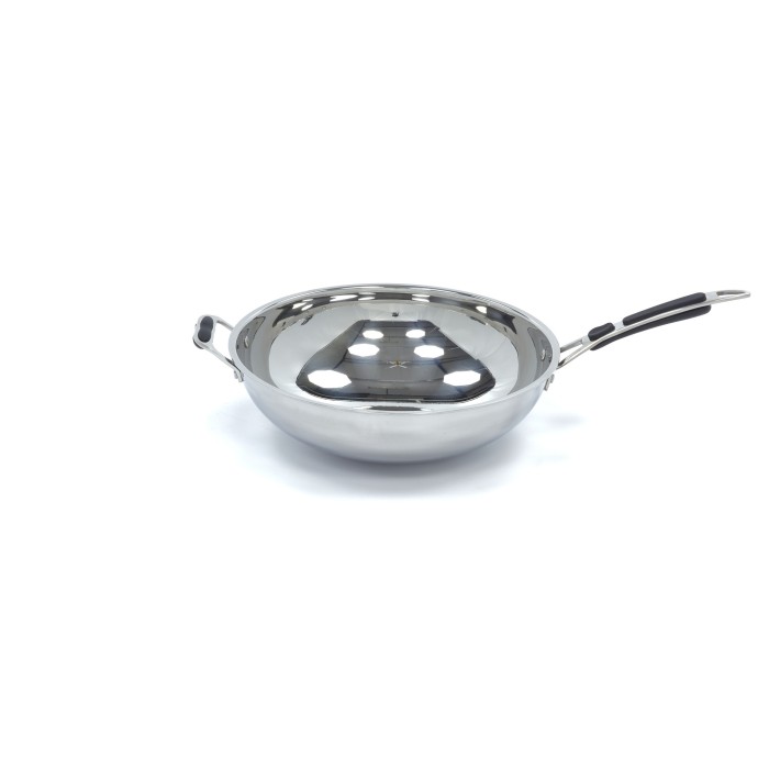 Wokpan - Ø 36 cm - RVS - Inductie