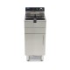 Frituurpan - 16 L - 1 Mand - met Tapkraan en Opbergruimte - 400V