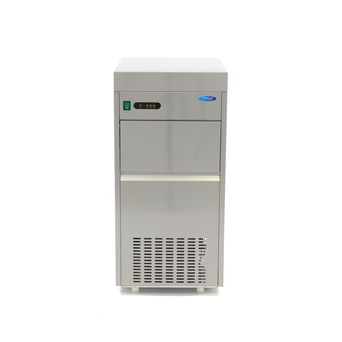 Schilferijsmachine - 85 Kg/24 u - Crushed ice - Watergekoeld