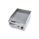 Grillplaat - Half Gegroefd - 36 cm - incl. Opvangbak