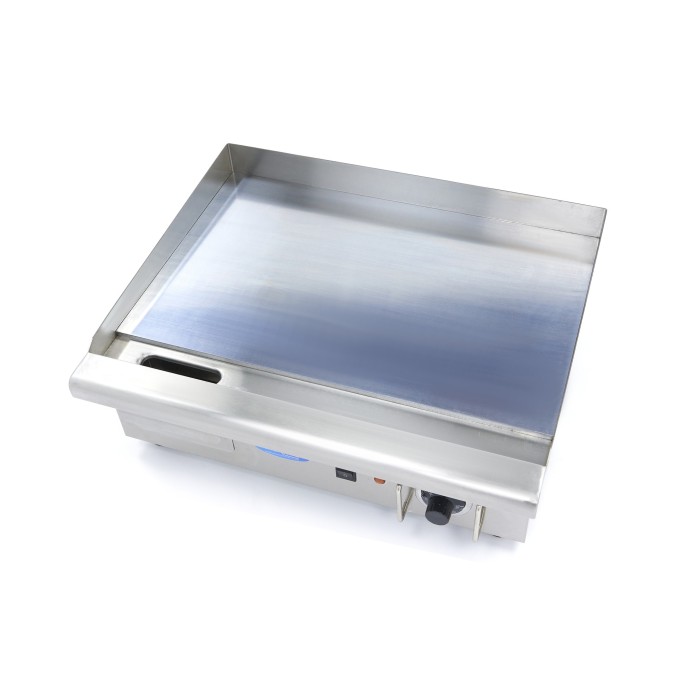 Grillplaat - Glad Chroom - 55 cm - incl. Opvangbak