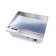 Grillplaat - Glad Chroom - 55 cm - incl. Opvangbak