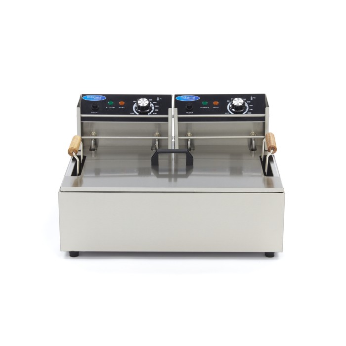 Frituurpan - 15 L - 1 Mand - tot 3 Kg Frites