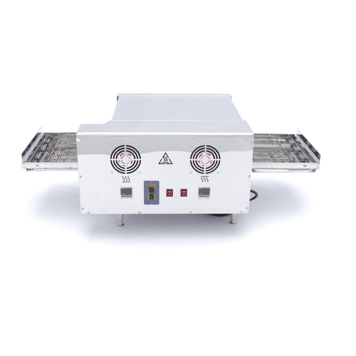 Pizza Oven met Transportband - 2 Pizza's Ø 20 cm - 30 Pizza's/U