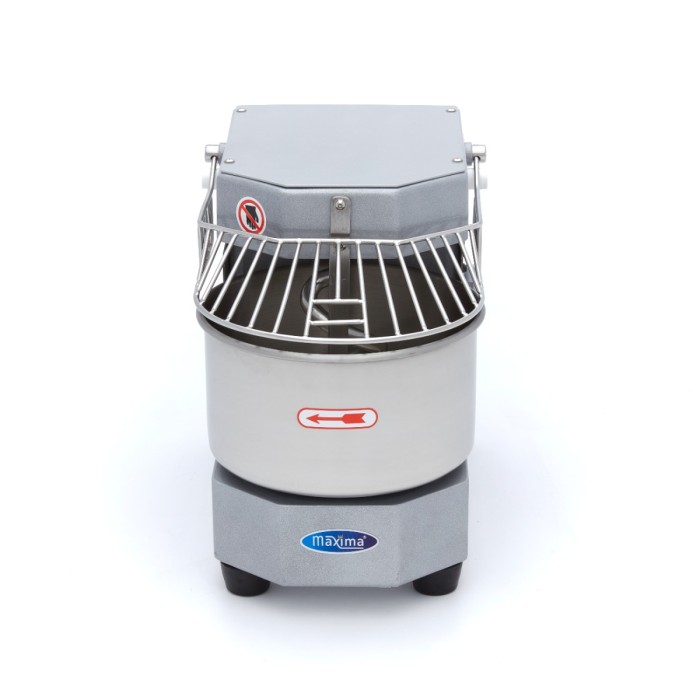 Spiraalkneder - 8 L - 4,5 Kg Deeg - Zilvergrijs