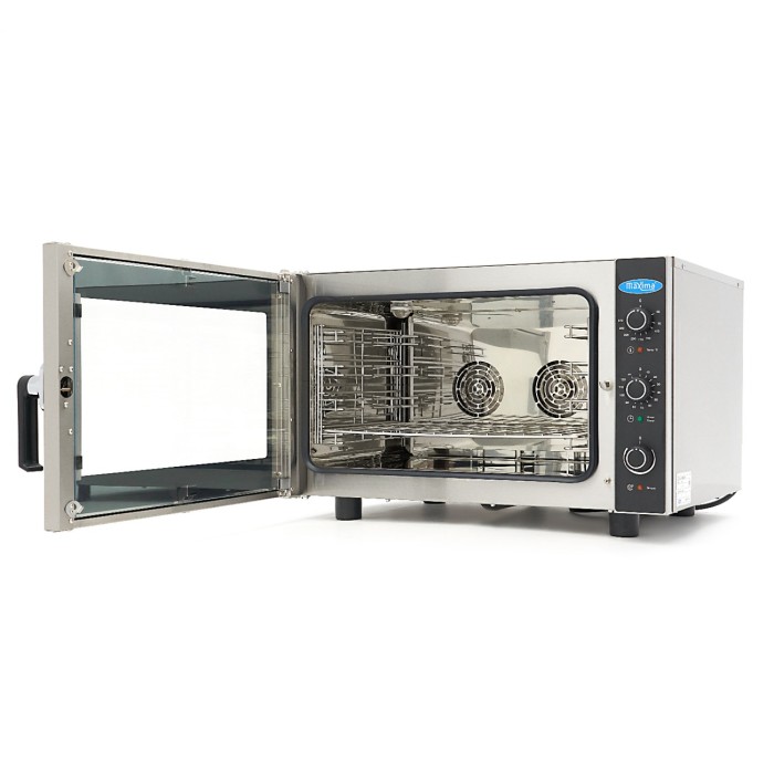 Combisteamer - 4 Bakken (1/1 GN / 60 x 40 cm) - Analoog - 400V