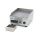 Grillplaat - Gegroefd - 36 cm - incl. Opvangbak