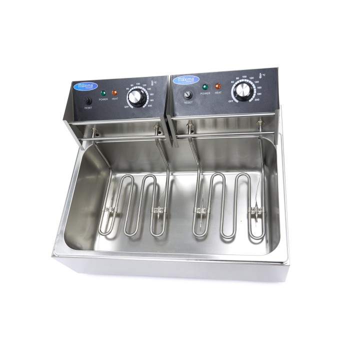 Frituurpan - 15 L - 1 Mand - tot 3 Kg Frites
