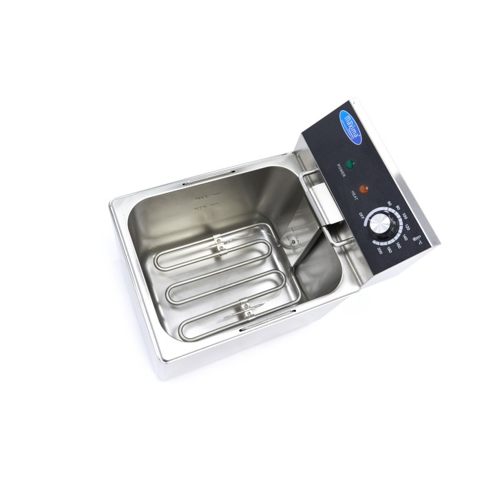 Frituurpan - 8 L - 1 Mand - tot 1,4 Kg Frites