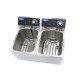 Frituurpan - 2x 8 L - 2 Manden - tot 2,8 Kg Frites
