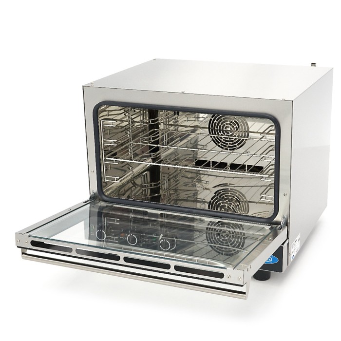 Combisteamer - 4 Bakken (1/1 GN / 60 x 40 cm) - Analoog - 400V