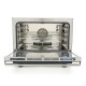 Combisteamer - 4 Bakken (1/1 GN / 60 x 40 cm) - Digitaal Display - 400V