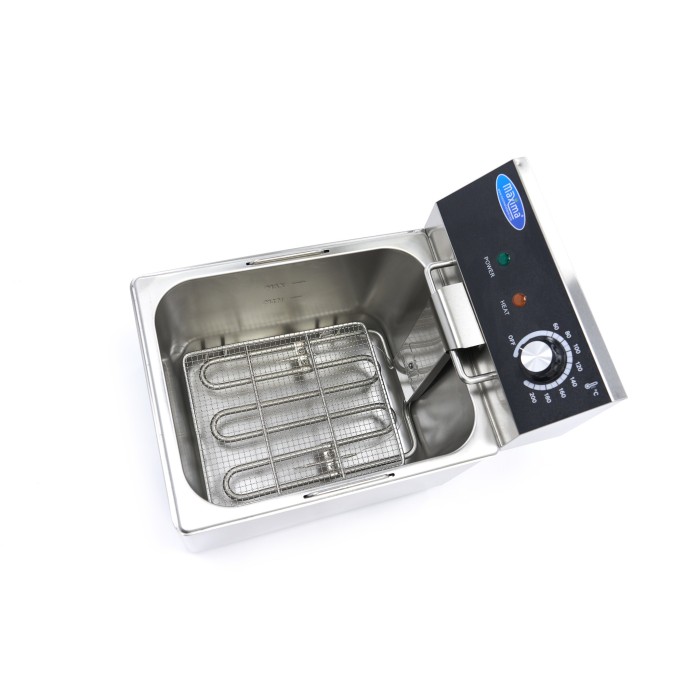 Frituurpan - 8 L - 1 Mand - tot 1,4 Kg Frites