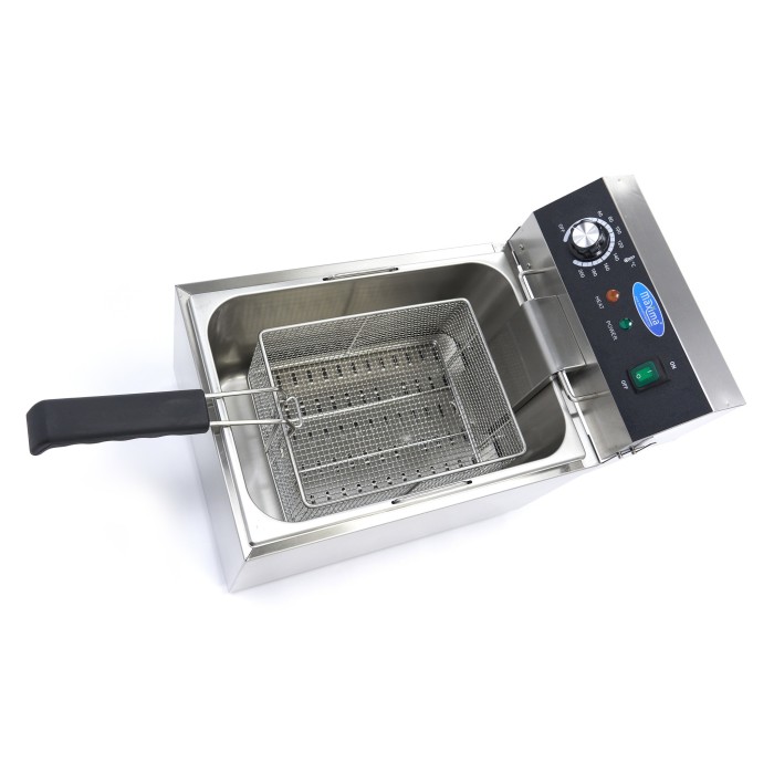 Frituurpan - 11 L - 1 Mand - tot 1,4 Kg Frites