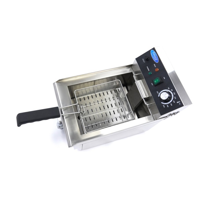 Frituurpan - 10 L - 1 Mand - met Tapkraan