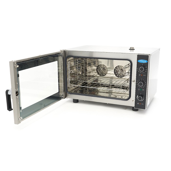 Combisteamer - 4 Bakken (1/1 GN / 60 x 40 cm) - Analoog - 400V