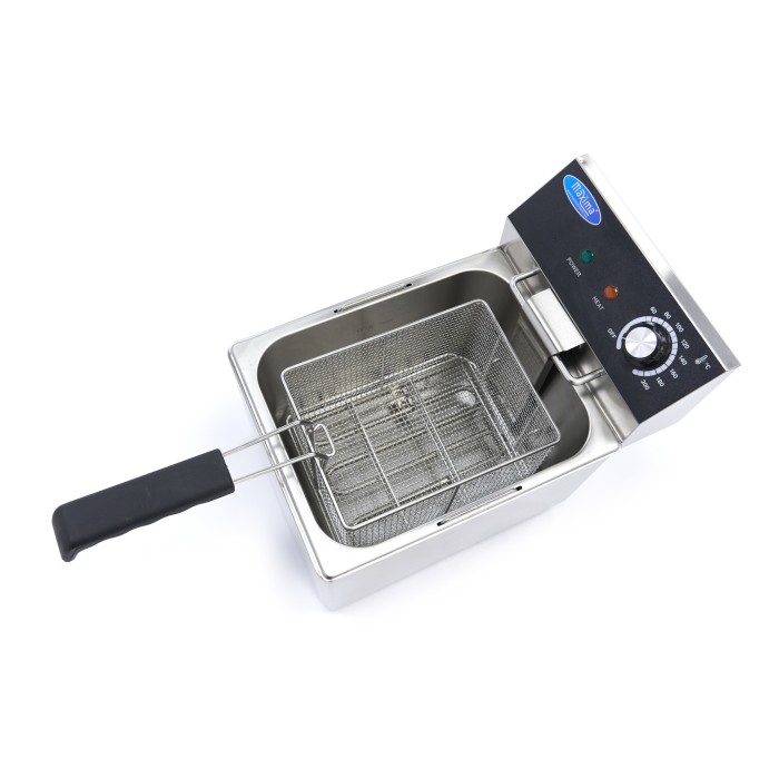 Frituurpan - 8 L - 1 Mand - tot 1,4 Kg Frites