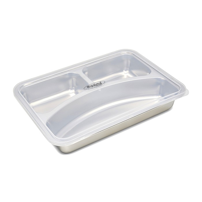 Plastic Deksel - voor Bord met 3 vakken - Vaatwasbestendig