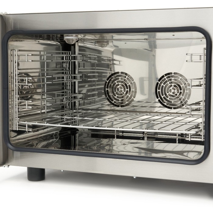 Combisteamer - 4 Bakken (1/1 GN / 60 x 40 cm) - Analoog - 400V