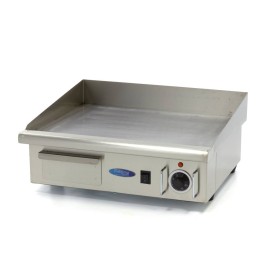 Grillplaat - Glad - 55 cm - incl. Opvangbak