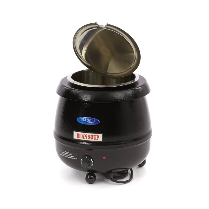 Soepketel - 10 L - Uitneembare binnenpan - met Lepeluitsparing