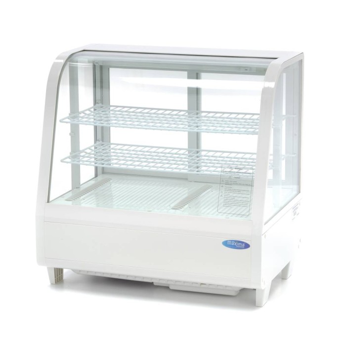 Gebaksvitrine - 100 L - 68 cm - Wit