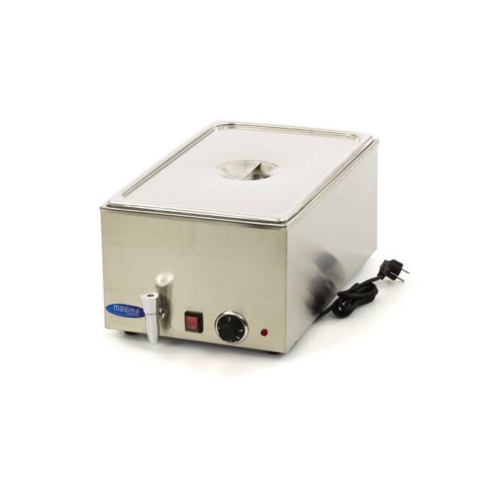 Bain Marie - met Tapkraan - incl. 1/1 GN-Set - Elektrisch