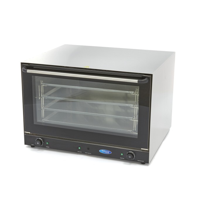 Heteluchtoven - Stomen - 4 Bakplaten (60 x 40 cm) - 400V