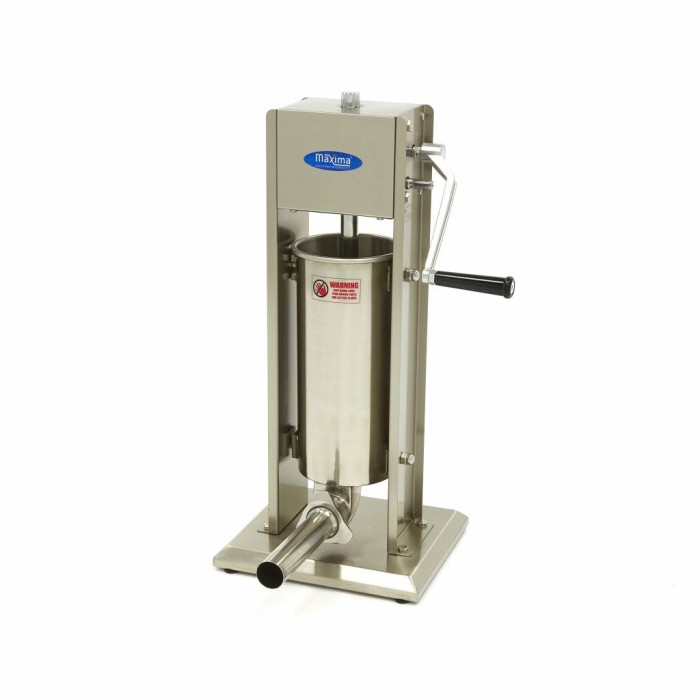Worstenvuller - 5 L - Verticaal - incl. 4 Vulbuizen