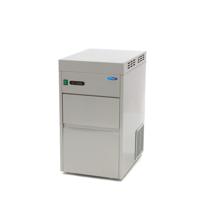 Schilferijsmachine - 50 Kg/24 u - Crushed ice - Luchtgekoeld