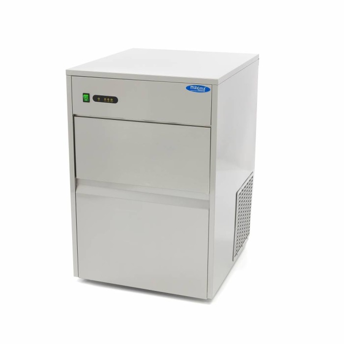 Ijsblokjesmachine - 28 Kg/Dag - Holle Ijsblokjes - Luchtgekoeld