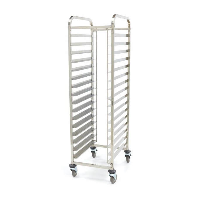 Regaalwagen - 16 x (60 x 40 cm) - excl. bakplaten en roosters