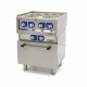 Professionele Horeca Fornuis - 4 Pitten - Met Oven - Elektrisch  - 60 x 60 cm