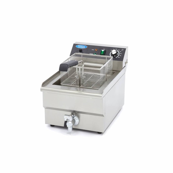 Frituurpan - 16 L - 1 Mand - met Tapkraan