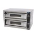 Pizza Oven - 12 Pizza's Ø 30 cm - 2 Kamers