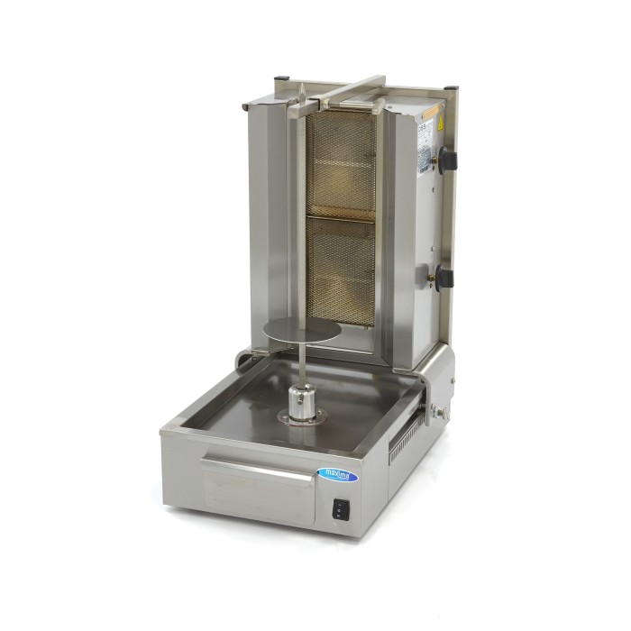 Shoarma Grill - 2 Branders - 20 Kg Vlees - Gas