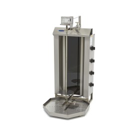 Shoarma Grill - 4 Branders - 50 Kg Vlees - Elektrisch