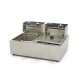 Frituurpan - 2x 6 L - 2 Manden - tot 2,4 Kg Frites