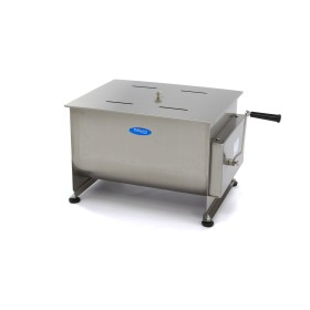 Vleesmenger - 50 L - 43 Kg Vlees - Dubbele As - Handmatig