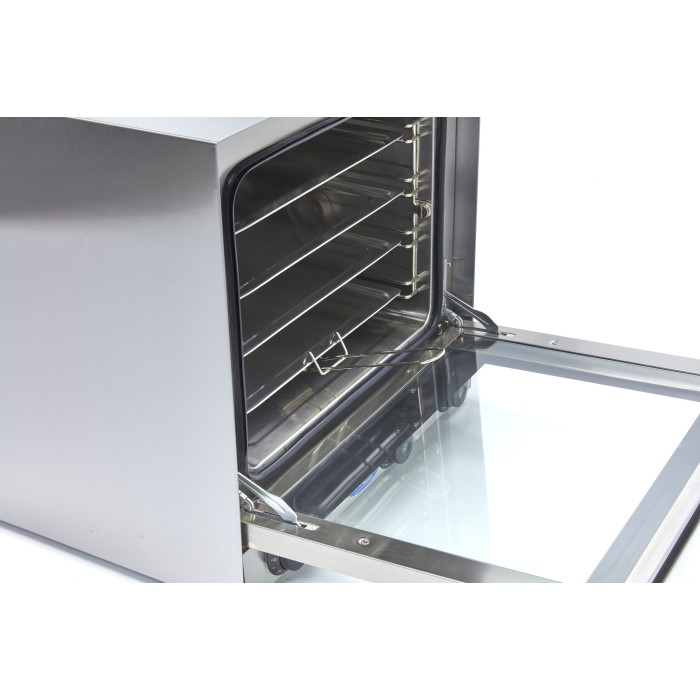 Heteluchtoven - Grillen - 4 Bakplaten - Ingebouwde Timer - tot 300°C