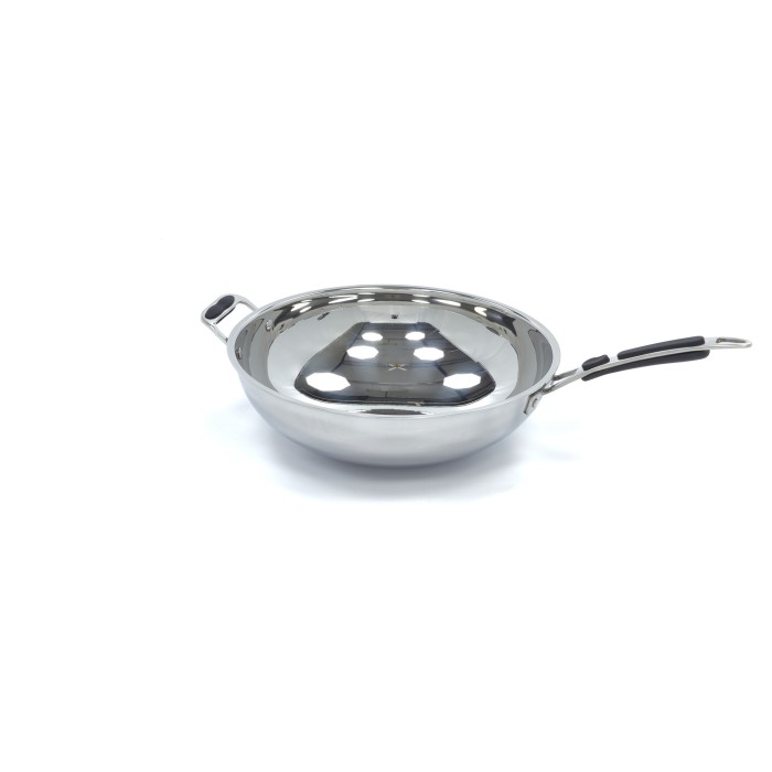 Wokpan - Ø 36 cm - RVS - Inductie