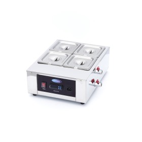Chocoladesmelter - 4 x 1/6 GN 10 cm