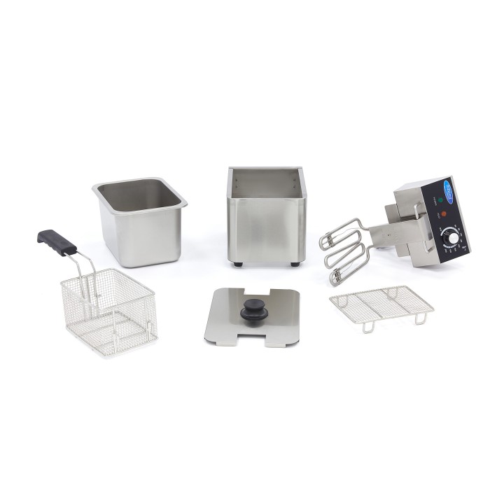 Frituurpan - 4 L - 1 Mand - tot 0,8 Kg Frites