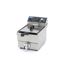 Frituurpan - 10 L - 1 Mand - met Tapkraan